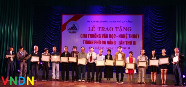 Lễ trao Giải thưởng Văn học- Nghệ thuật thành phố Đà Nẵng lần thứ III (2010 - 2014)